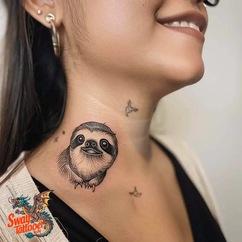 100 Best Sloth Tattoo Design Ideas: Your Adorable Ink 8 sloth tattoo