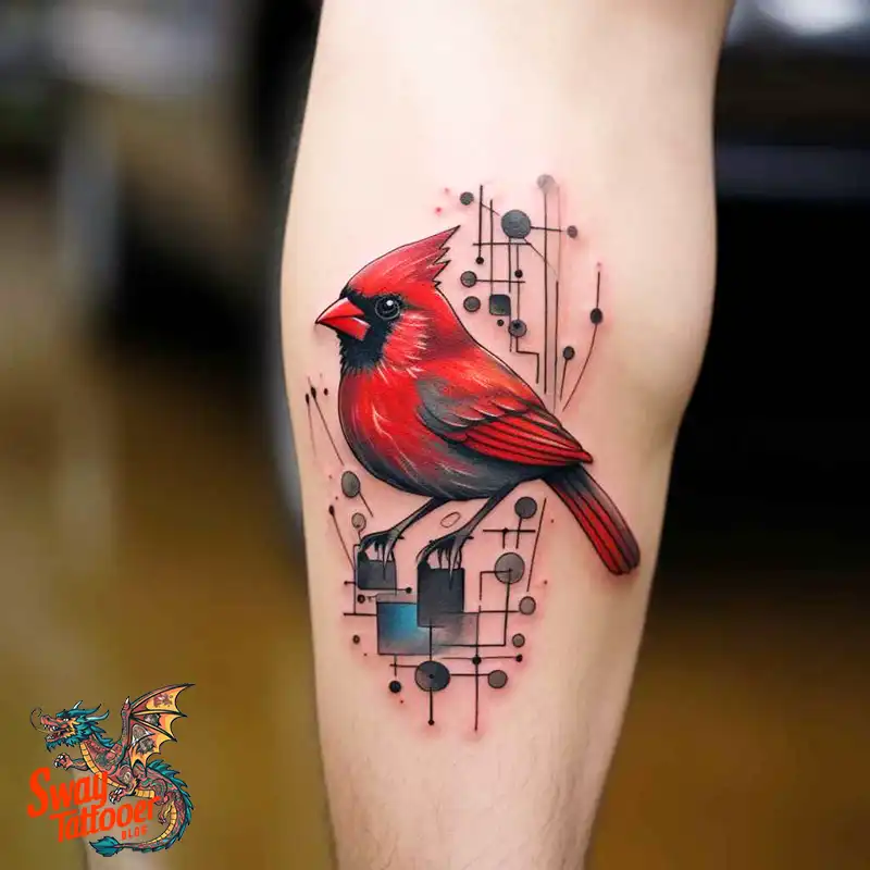 70 Small Red Cardinal Tattoo Designs: Ink Art Ideas 23 cardinal tattoo