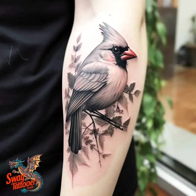 70 Small Red Cardinal Tattoo Designs: Ink Art Ideas 43 cardinal tattoo