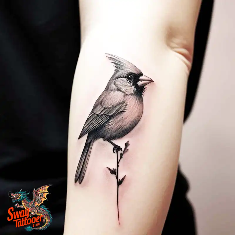 70 Small Red Cardinal Tattoo Designs: Ink Art Ideas 44 cardinal tattoo
