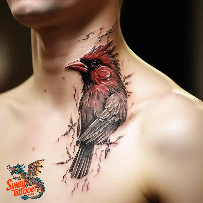 70 Small Red Cardinal Tattoo Designs: Ink Art Ideas 45 cardinal tattoo
