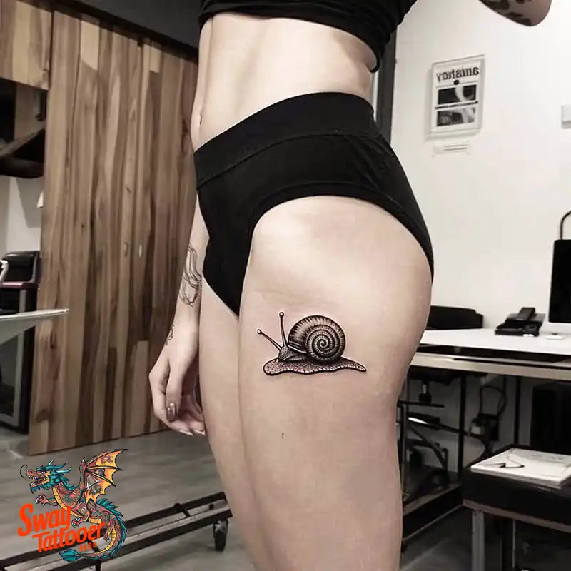 150 Snail Tattoo Design Ideas: Slow and Steady Art Trend 51 snail tattoo