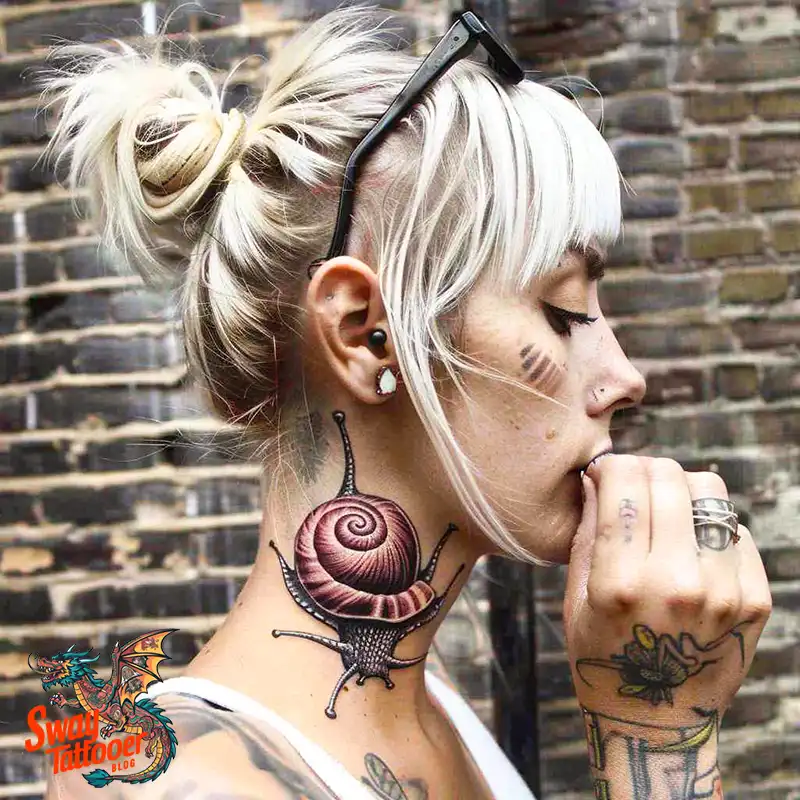 150 Snail Tattoo Design Ideas: Slow and Steady Art Trend 45 snail tattoo