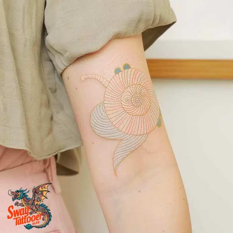 150 Snail Tattoo Design Ideas: Slow and Steady Art Trend 40 snail tattoo
