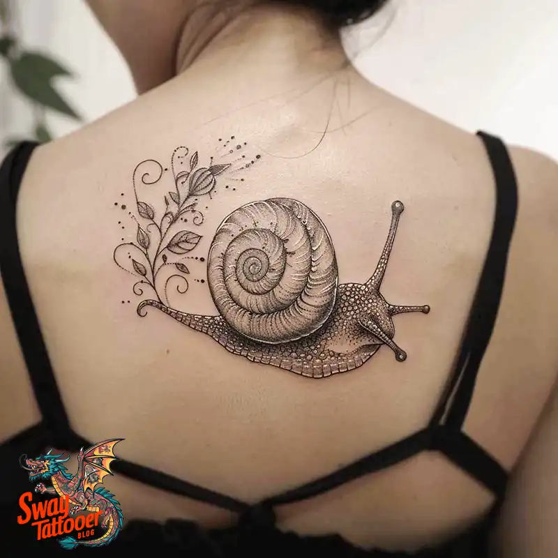 150 Snail Tattoo Design Ideas: Slow and Steady Art Trend 151 snail tattoo