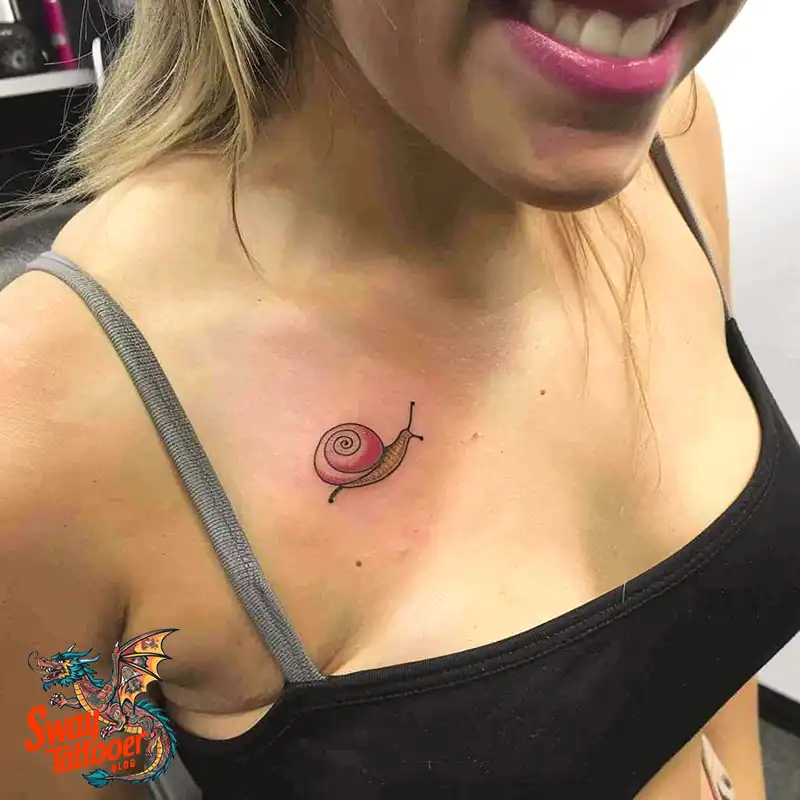 150 Snail Tattoo Design Ideas: Slow and Steady Art Trend 28 snail tattoo