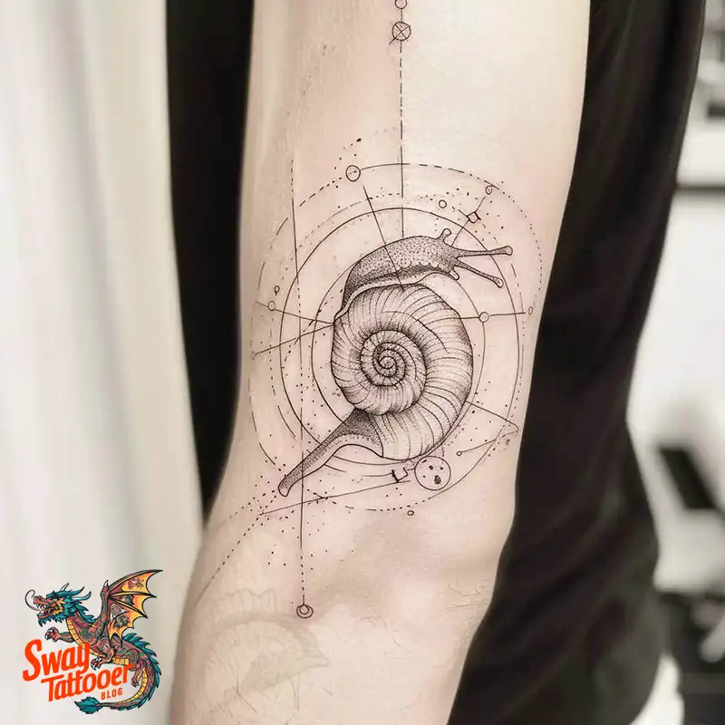 150 Snail Tattoo Design Ideas: Slow and Steady Art Trend 153 snail tattoo