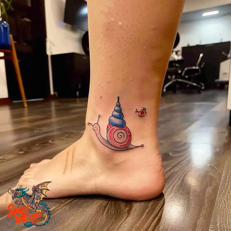 150 Snail Tattoo Design Ideas: Slow and Steady Art Trend 11 snail tattoo