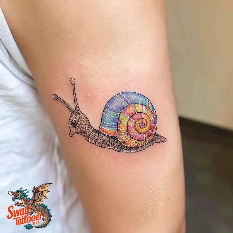 150 Snail Tattoo Design Ideas: Slow and Steady Art Trend 154 snail tattoo