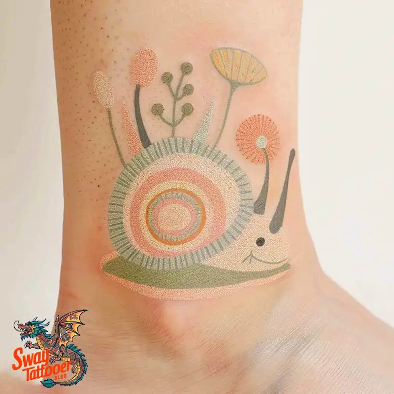150 Snail Tattoo Design Ideas: Slow and Steady Art Trend 138 snail tattoo
