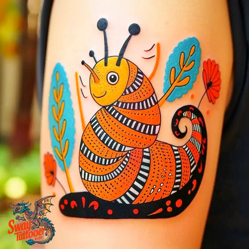 150 Snail Tattoo Design Ideas: Slow and Steady Art Trend 134 snail tattoo