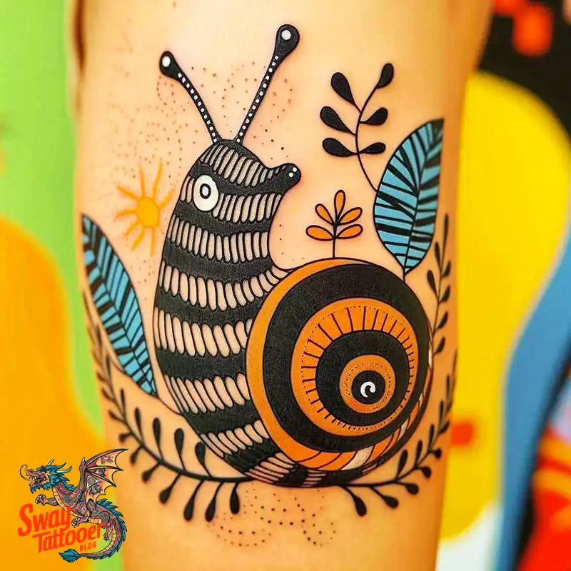 150 Snail Tattoo Design Ideas: Slow and Steady Art Trend 133 snail tattoo