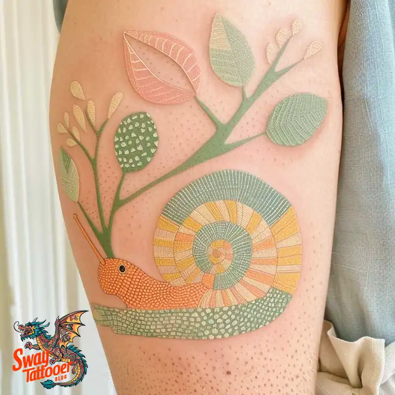 150 Snail Tattoo Design Ideas: Slow and Steady Art Trend 124 snail tattoo