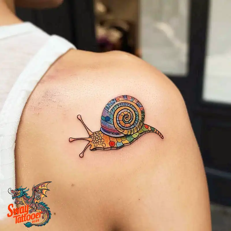 150 Snail Tattoo Design Ideas: Slow and Steady Art Trend 120 snail tattoo