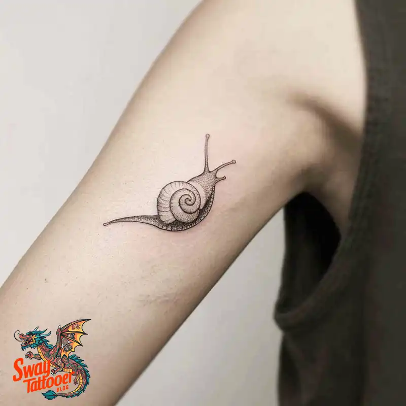 150 Snail Tattoo Design Ideas: Slow and Steady Art Trend 114 snail tattoo