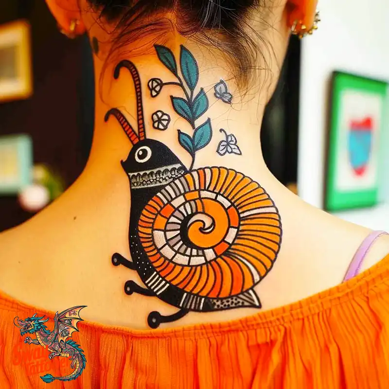 150 Snail Tattoo Design Ideas: Slow and Steady Art Trend 108 snail tattoo