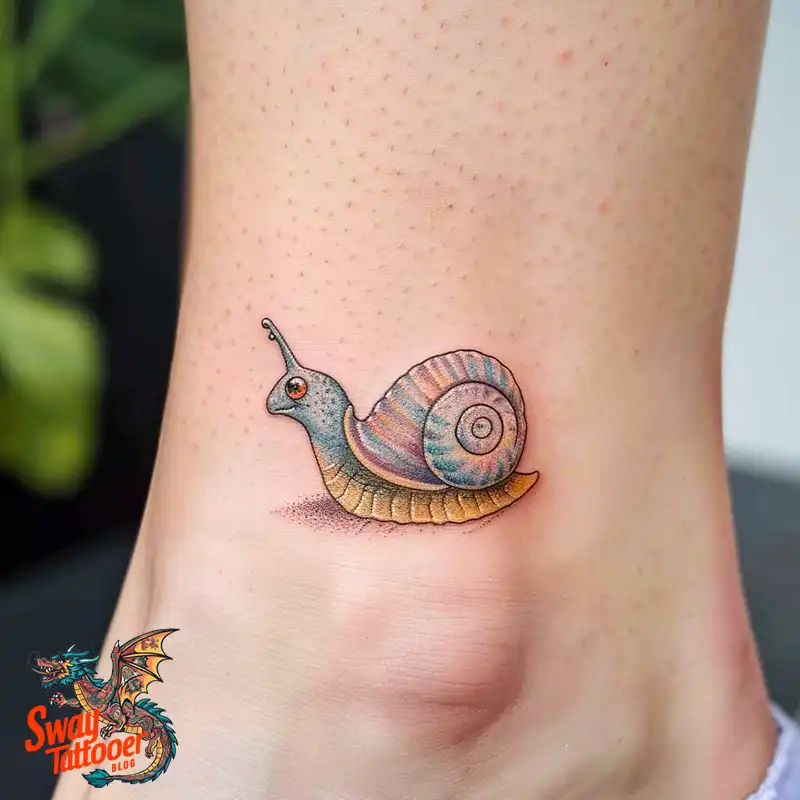 150 Snail Tattoo Design Ideas: Slow and Steady Art Trend 104 snail tattoo