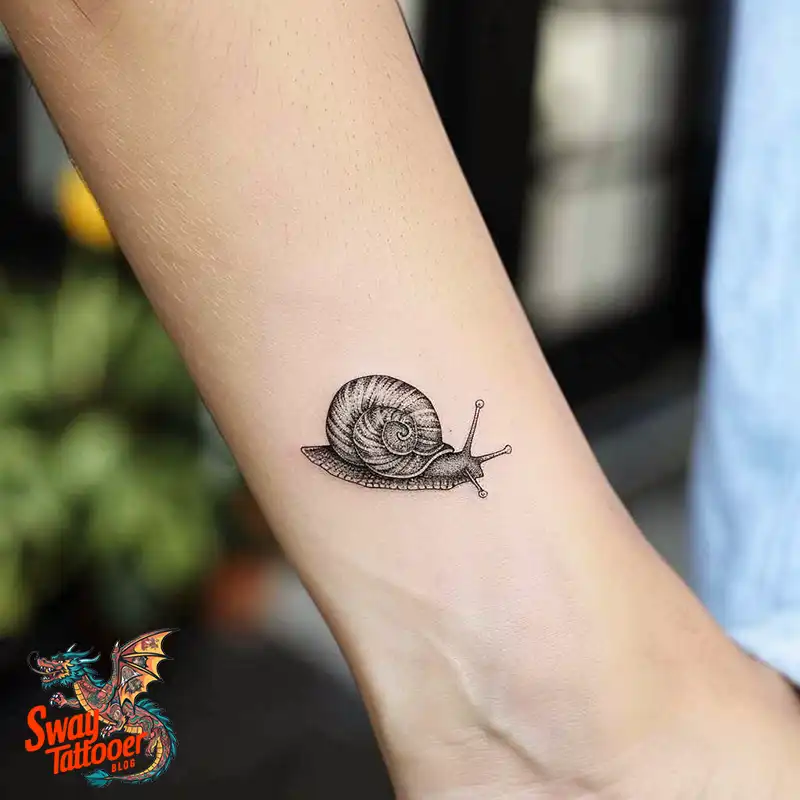 150 Snail Tattoo Design Ideas: Slow and Steady Art Trend 103 snail tattoo