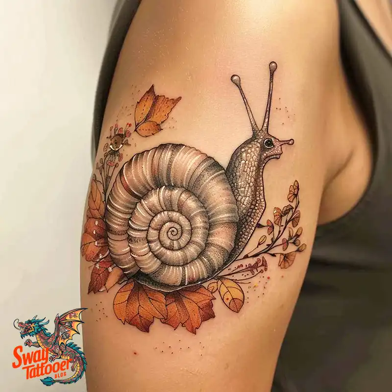 150 Snail Tattoo Design Ideas: Slow and Steady Art Trend 102 snail tattoo