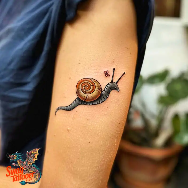 150 Snail Tattoo Design Ideas: Slow and Steady Art Trend 100 snail tattoo