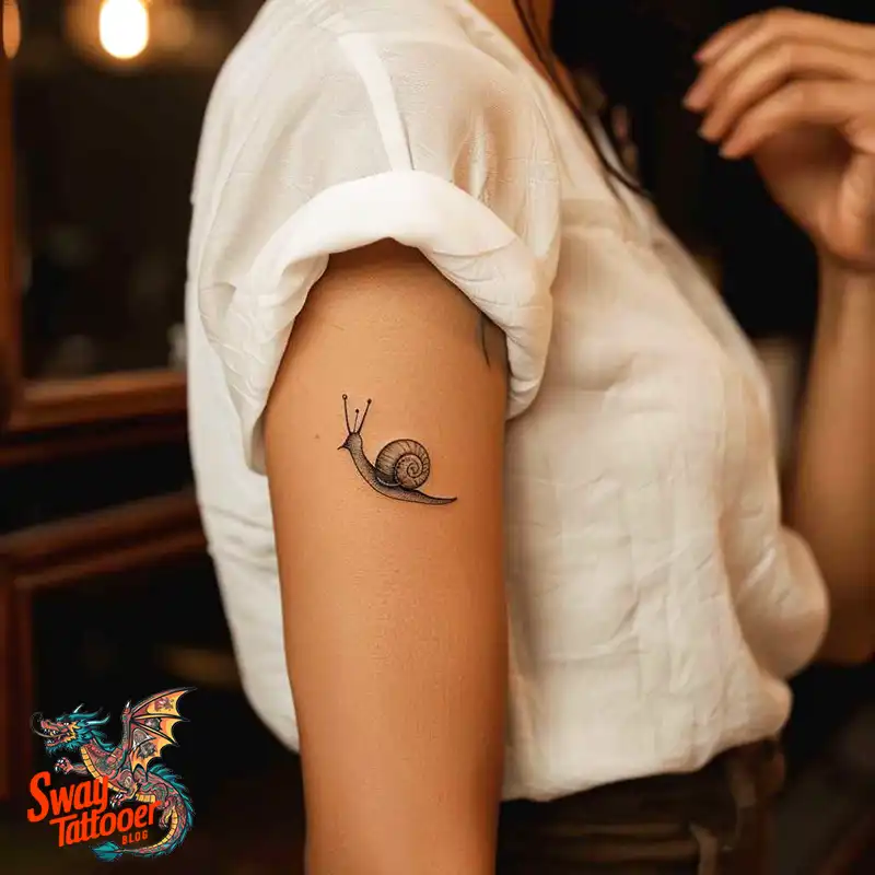 150 Snail Tattoo Design Ideas: Slow and Steady Art Trend 90 snail tattoo