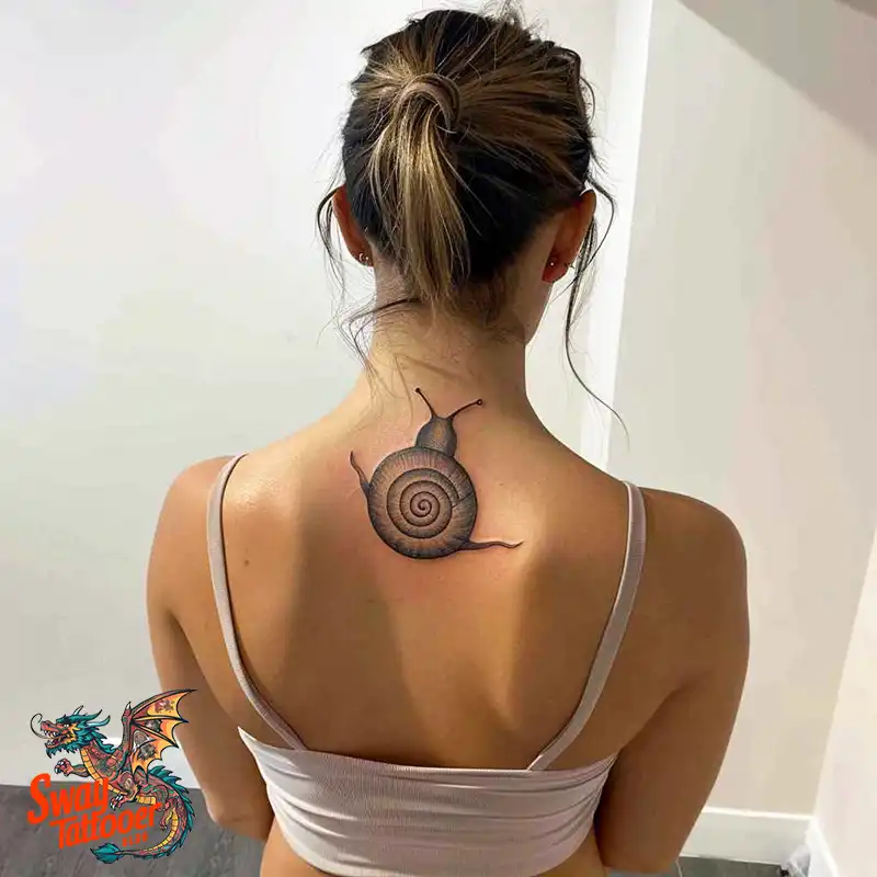 150 Snail Tattoo Design Ideas: Slow and Steady Art Trend 83 snail tattoo