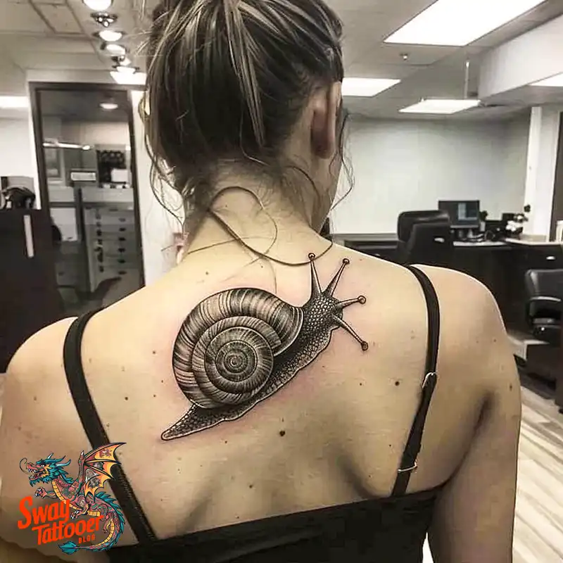 150 Snail Tattoo Design Ideas: Slow and Steady Art Trend 82 snail tattoo