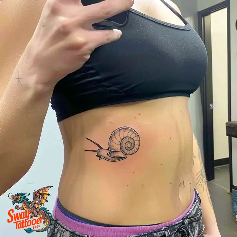 150 Snail Tattoo Design Ideas: Slow and Steady Art Trend 77 snail tattoo