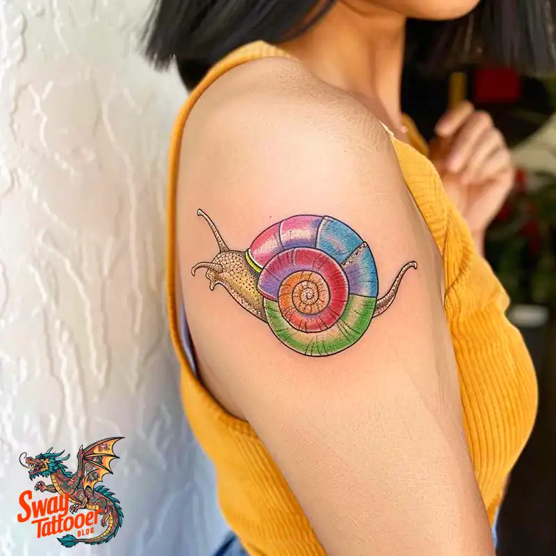 150 Snail Tattoo Design Ideas: Slow and Steady Art Trend 75 snail tattoo