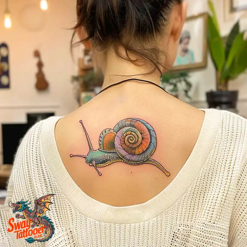 150 Snail Tattoo Design Ideas: Slow and Steady Art Trend 71 snail tattoo