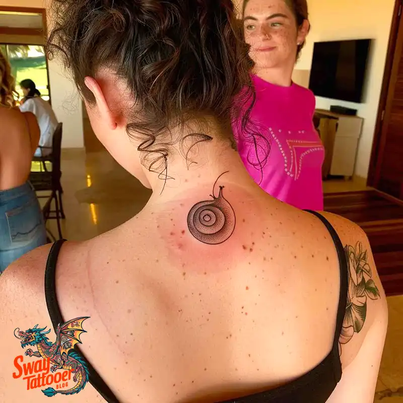 150 Snail Tattoo Design Ideas: Slow and Steady Art Trend 65 snail tattoo