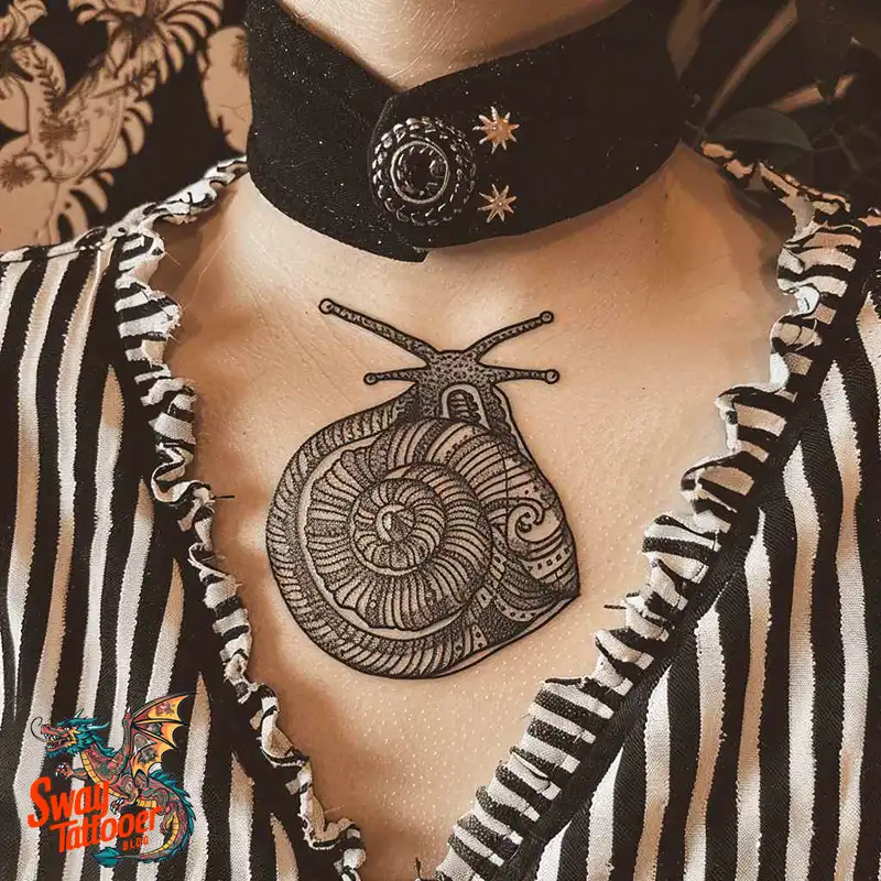 150 Snail Tattoo Design Ideas: Slow and Steady Art Trend 63 snail tattoo