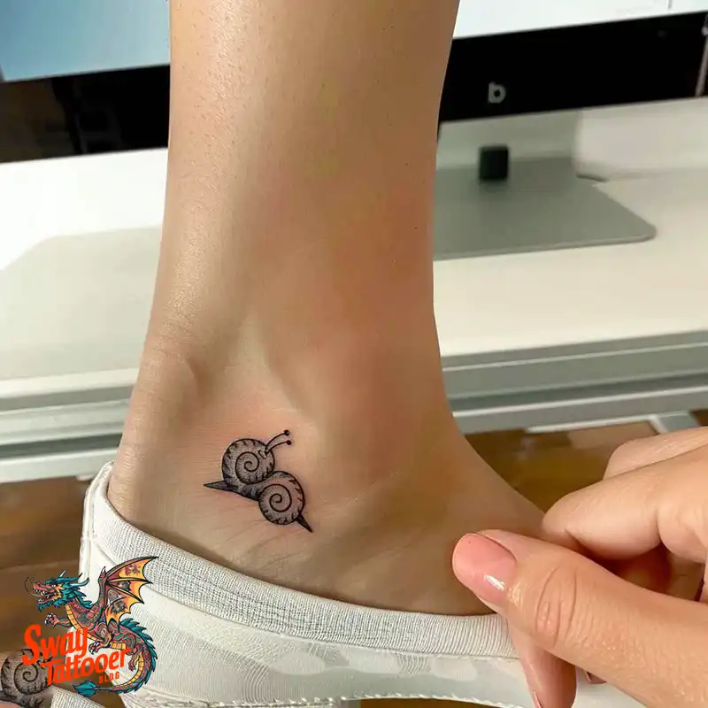 150 Snail Tattoo Design Ideas: Slow and Steady Art Trend 59 snail tattoo