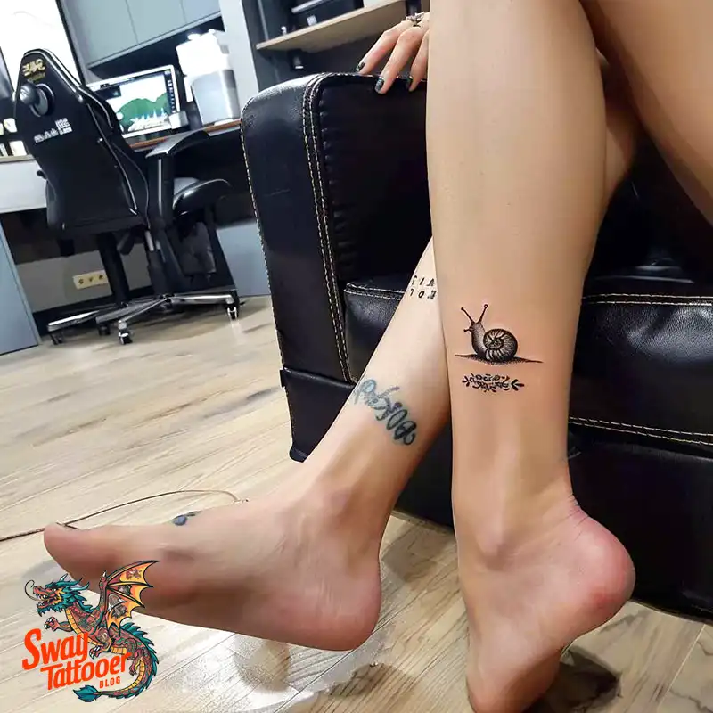 150 Snail Tattoo Design Ideas: Slow and Steady Art Trend 58 snail tattoo