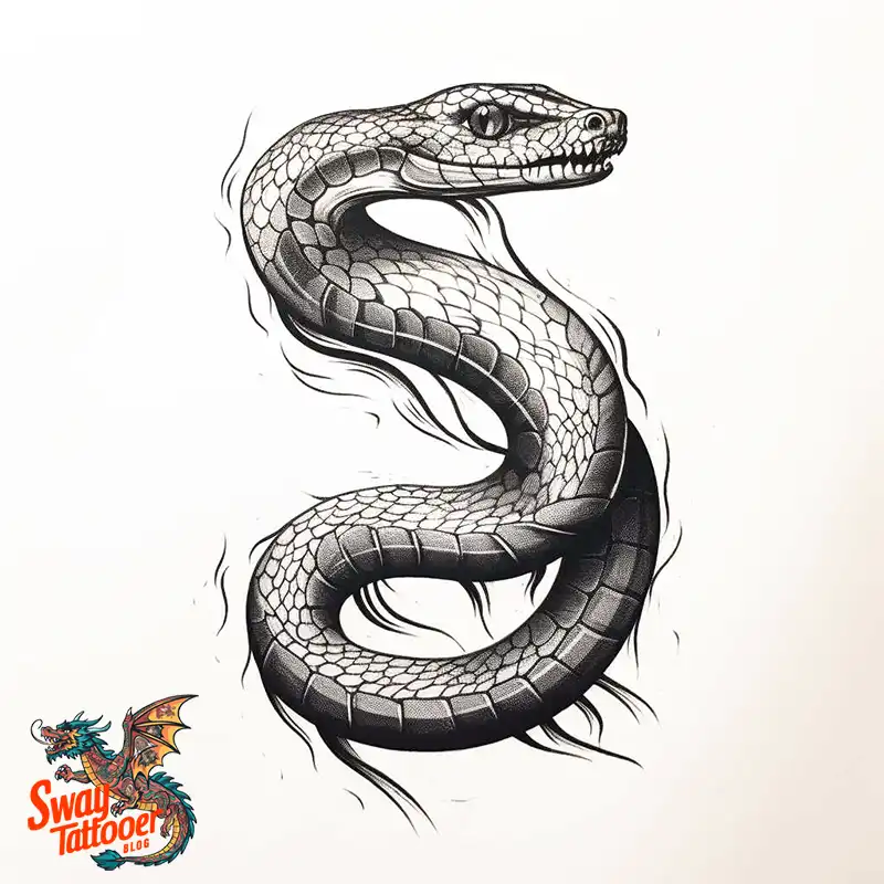70 Snake Tattoo Design Ideas: Art of Symbolism and Style 56 snake 11