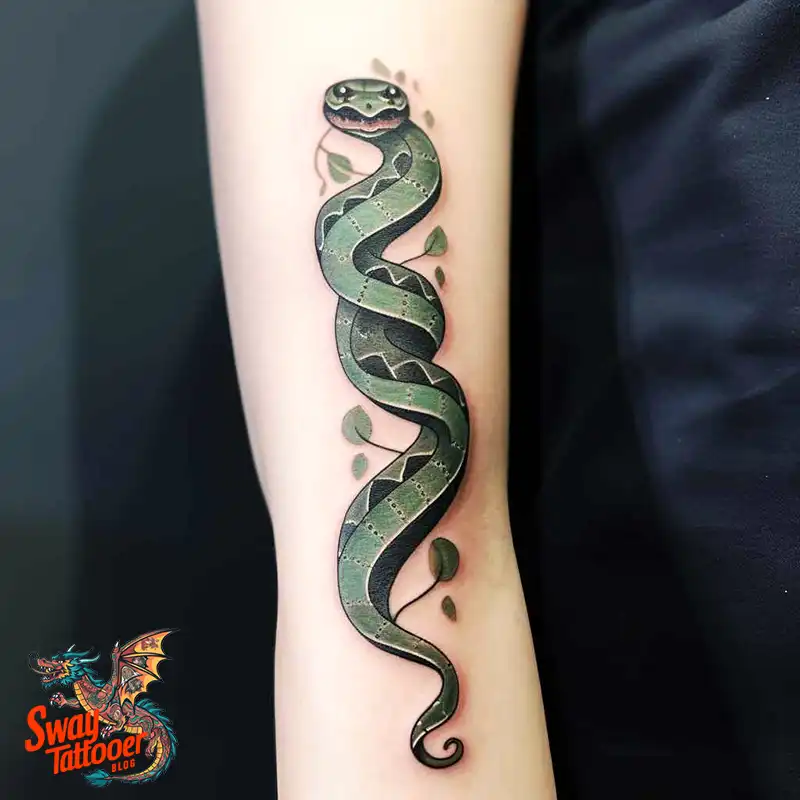 70 Snake Tattoo Design Ideas: Art of Symbolism and Style 52 snake 15