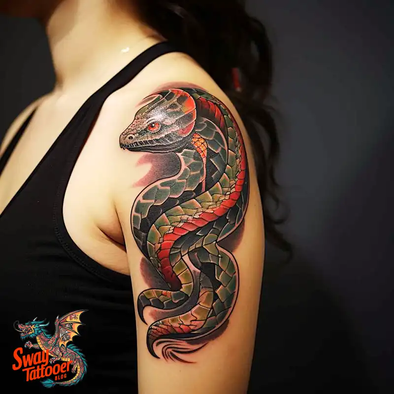 70 Snake Tattoo Design Ideas: Art of Symbolism and Style 48 snake 21