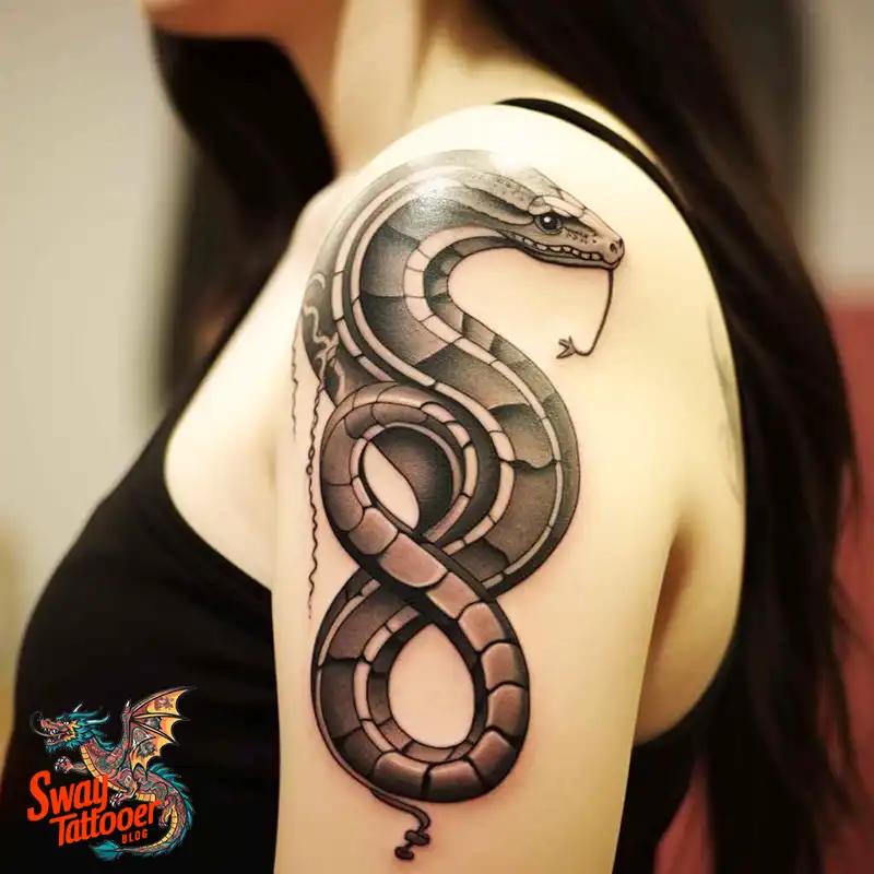 70 Snake Tattoo Design Ideas: Art of Symbolism and Style 44 snake 23