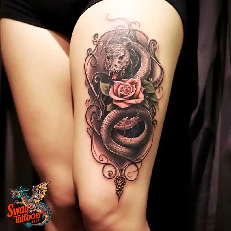 70 Snake Tattoo Design Ideas: Art of Symbolism and Style 43 snake 24