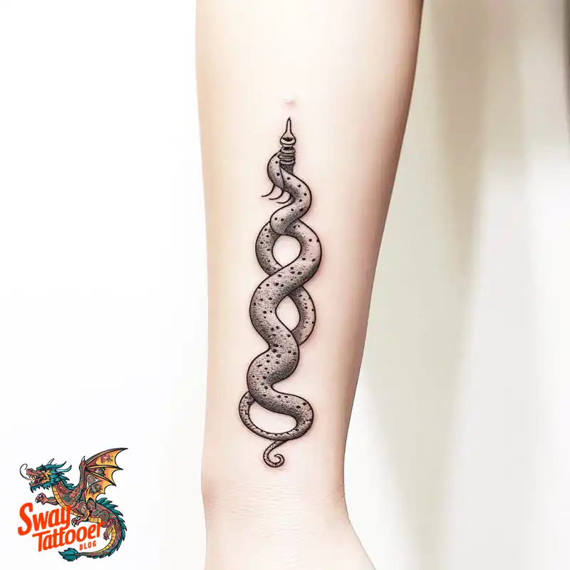 70 Snake Tattoo Design Ideas: Art of Symbolism and Style 40 snake 27