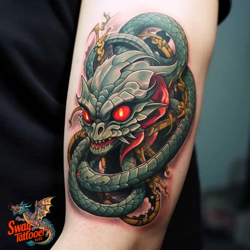 70 Snake Tattoo Design Ideas: Art of Symbolism and Style 36 snake 31