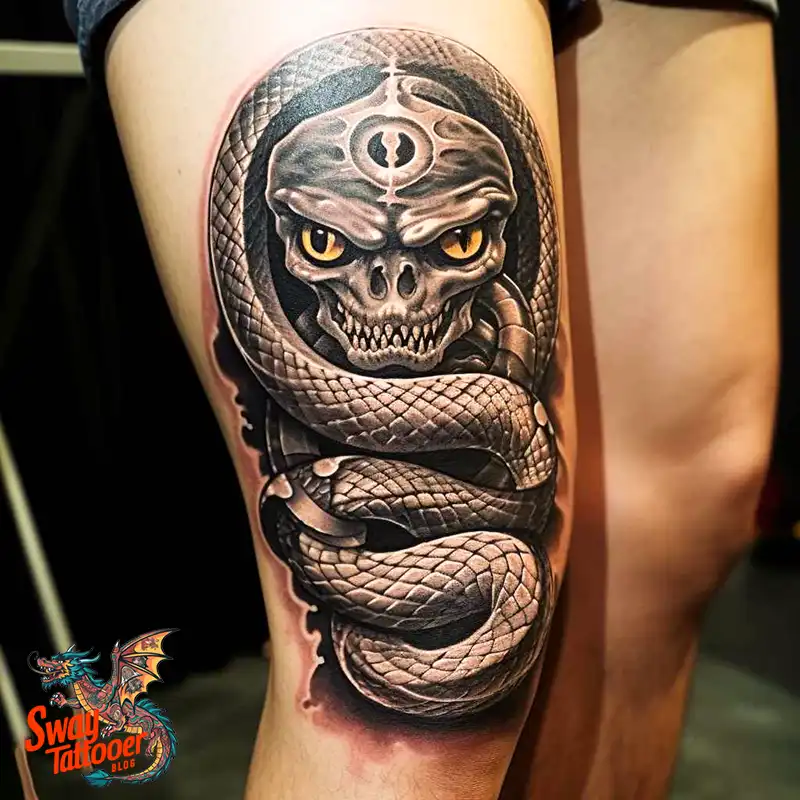 70 Snake Tattoo Design Ideas: Art of Symbolism and Style 23 snake 44