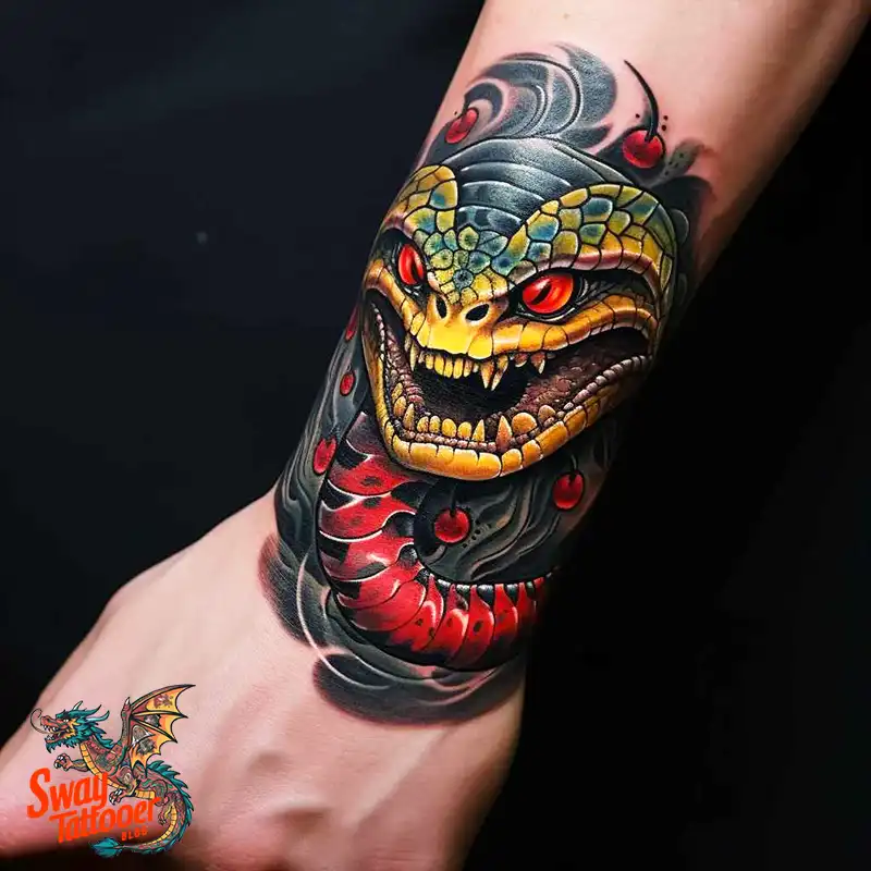 70 Snake Tattoo Design Ideas: Art of Symbolism and Style 18 snake 49