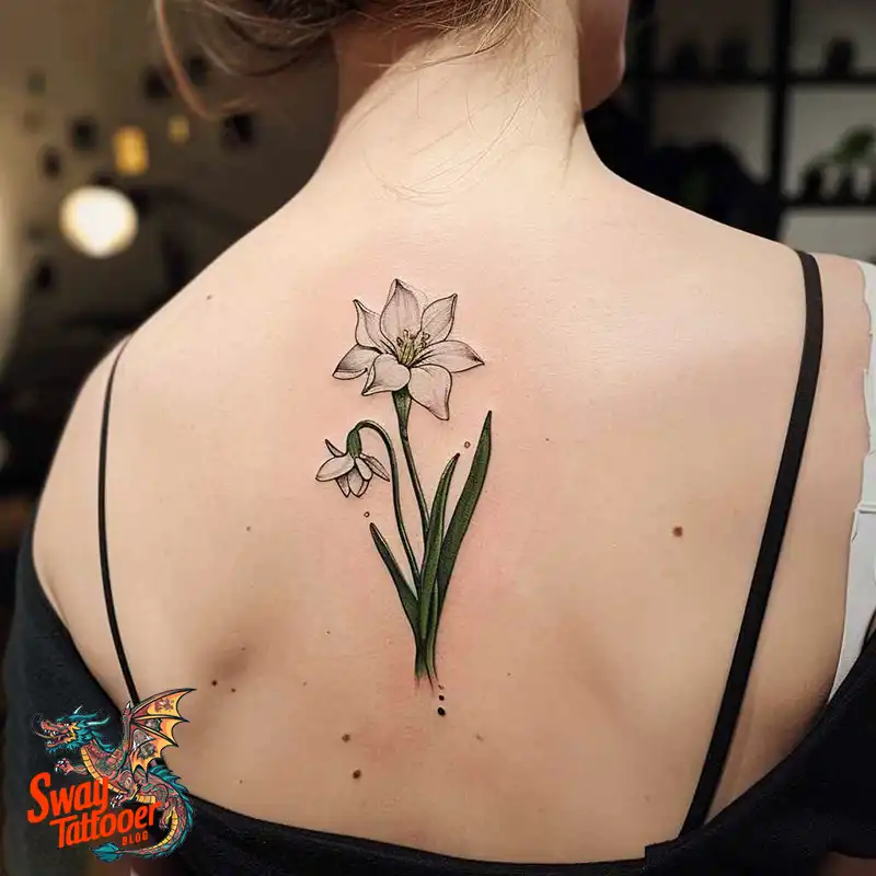 70 Snowdrop Flower Tattoo Design Ideas with Deep Meanings 67 snowdrop flower tattoo