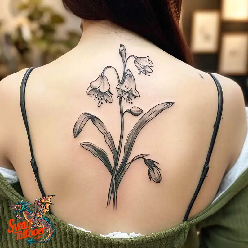 70 Snowdrop Flower Tattoo Design Ideas with Deep Meanings 68 snowdrop flower tattoo