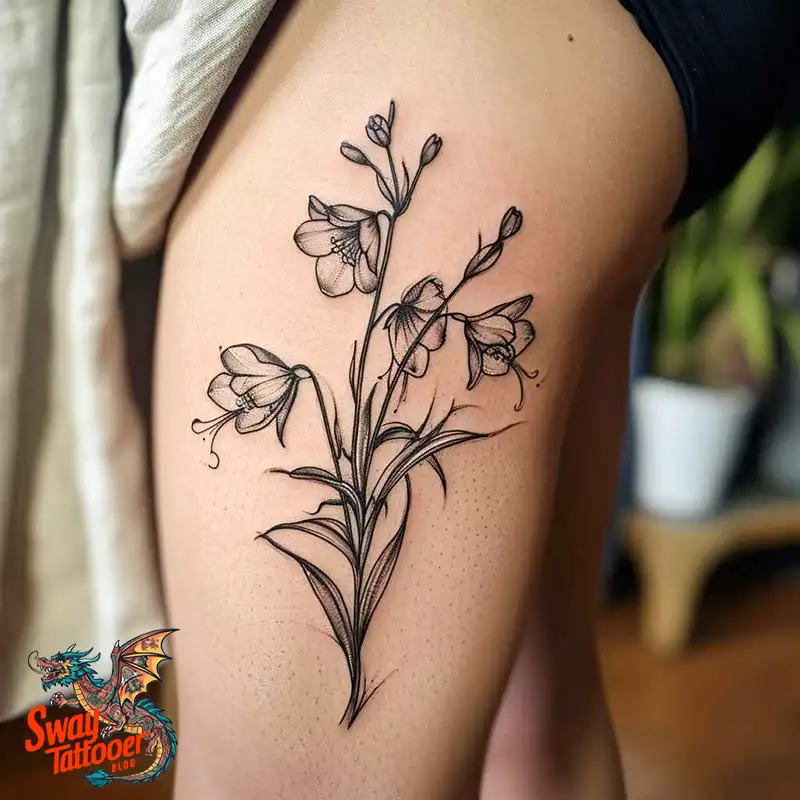 70 Snowdrop Flower Tattoo Design Ideas with Deep Meanings 44 snowdrop flower tattoo