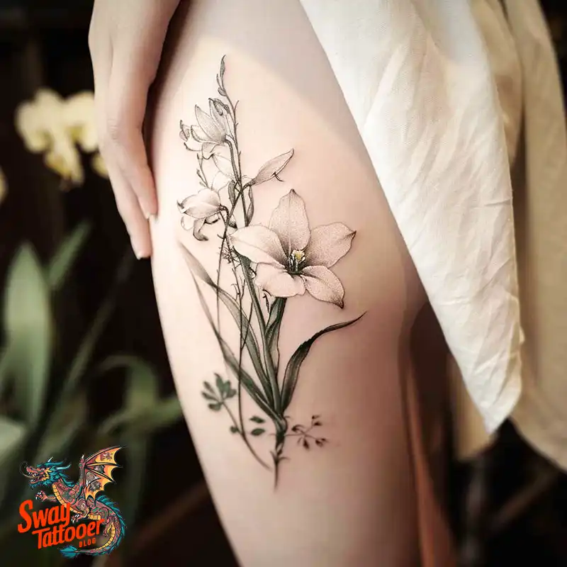 70 Snowdrop Flower Tattoo Design Ideas with Deep Meanings 42 snowdrop flower tattoo