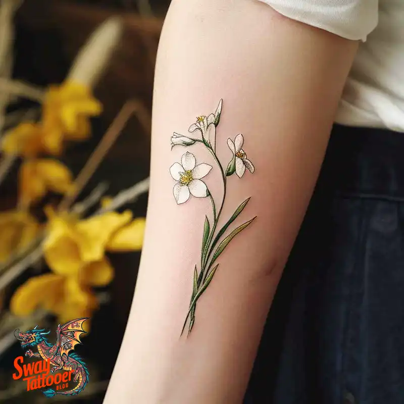 70 Snowdrop Flower Tattoo Design Ideas with Deep Meanings 20 snowdrop tattoo