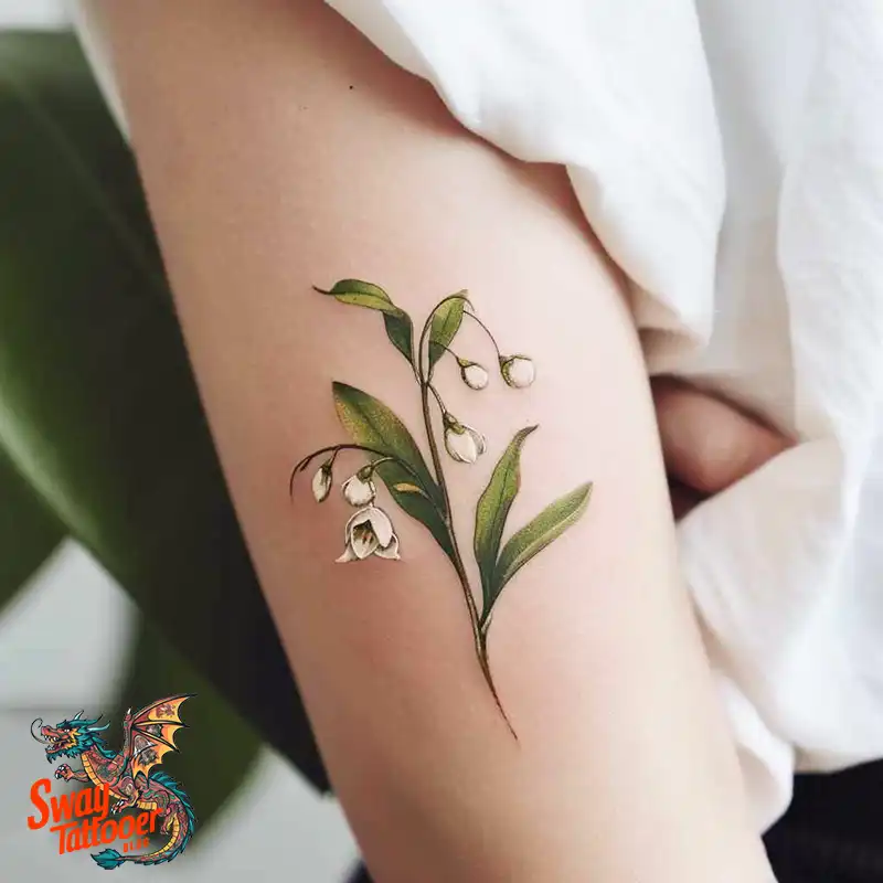 70 Snowdrop Flower Tattoo Design Ideas with Deep Meanings 18 snowdrop tattoo