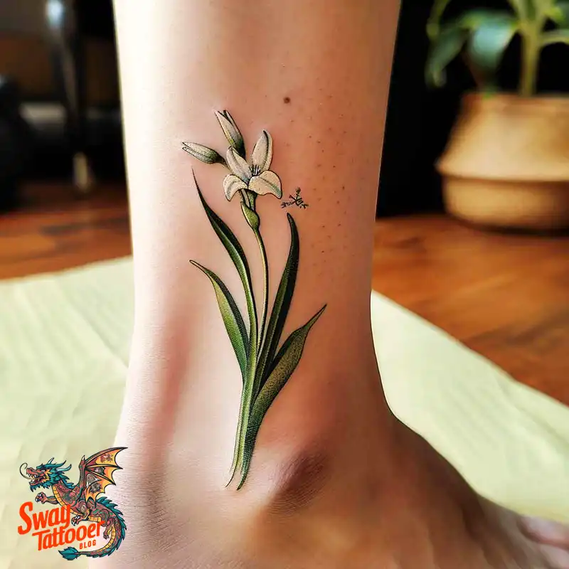 70 Snowdrop Flower Tattoo Design Ideas with Deep Meanings 15 snowdrop tattoo
